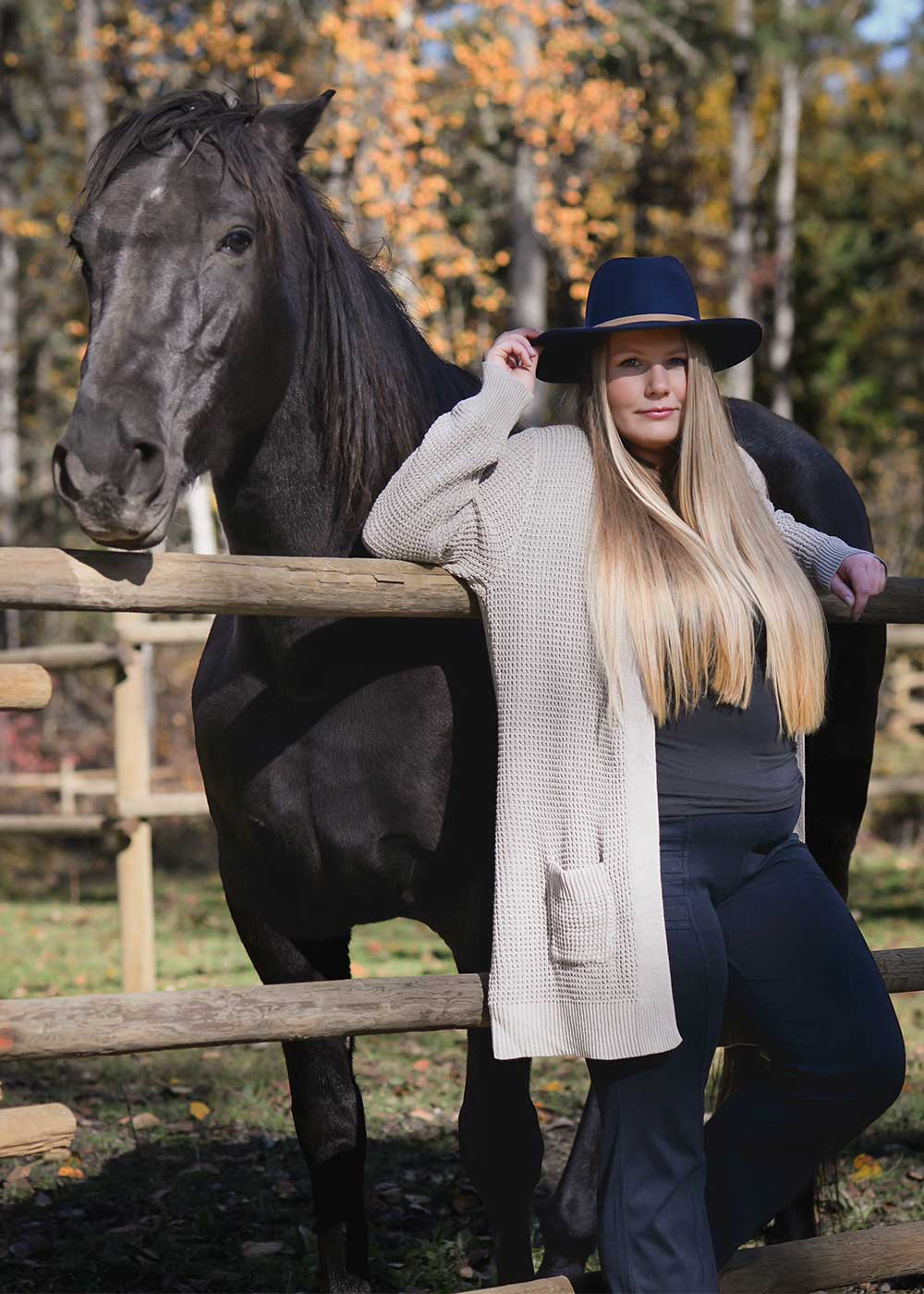 Mist Cardigan in Hemp & Cotton Knit