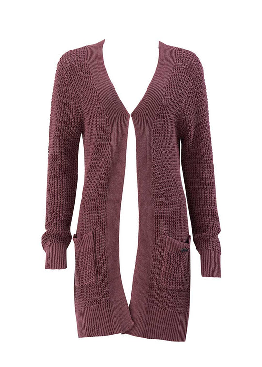 Mist Cardigan in Hemp & Cotton Knit