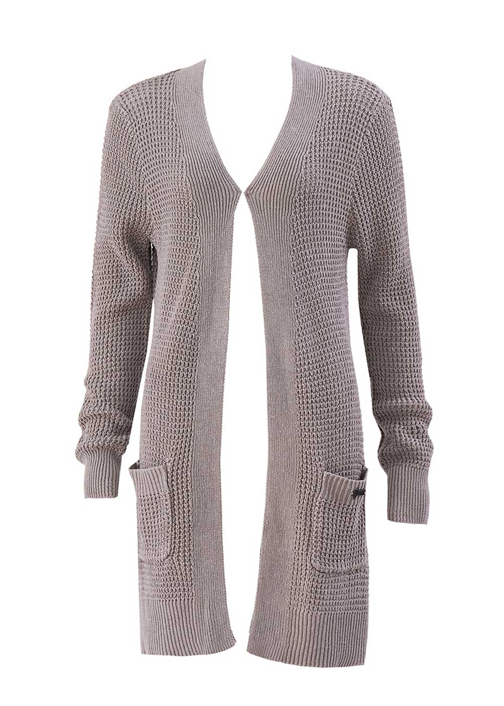 Mist Cardigan in Hemp & Cotton Knit