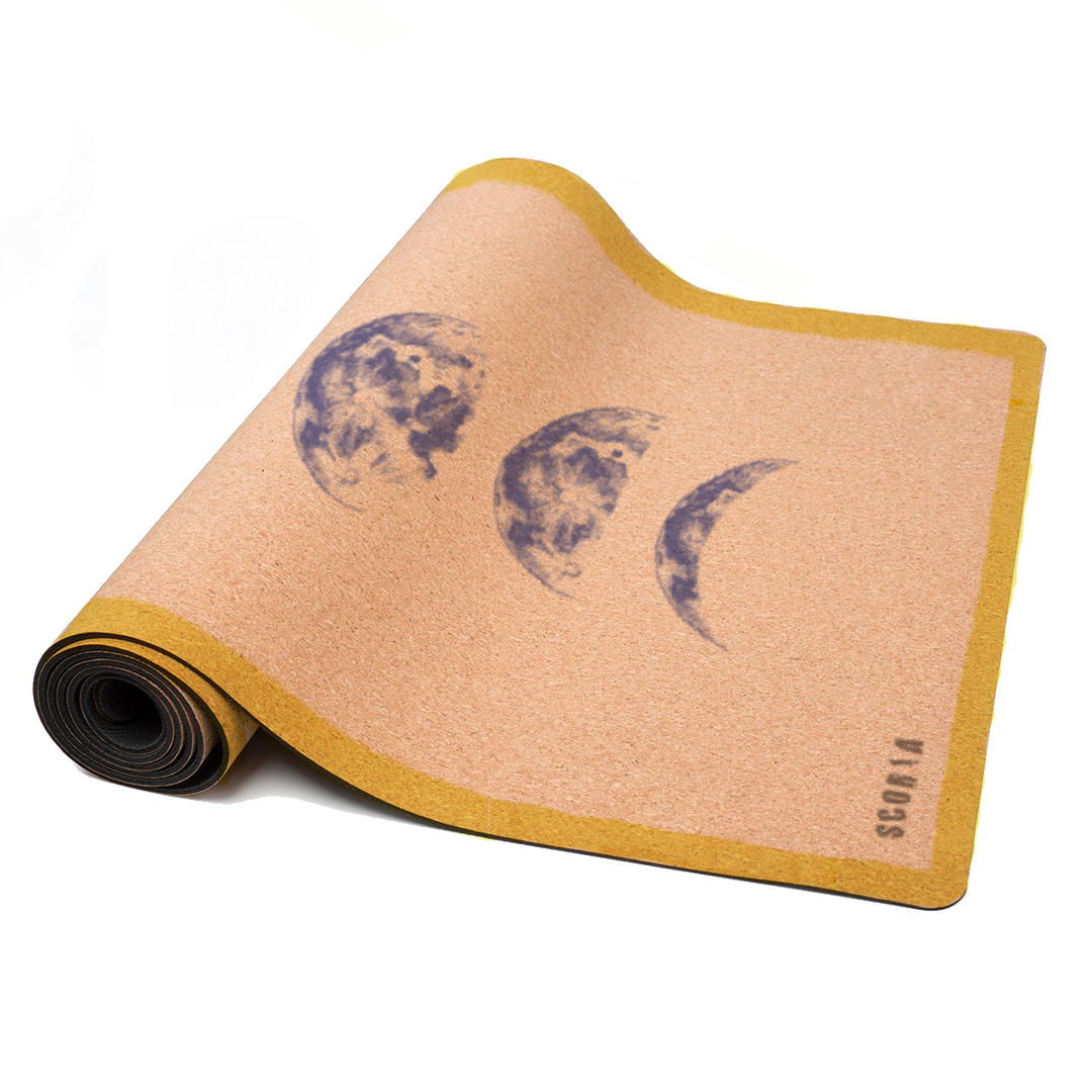 X-Tall Moon Phases Yoga Mat | 6&