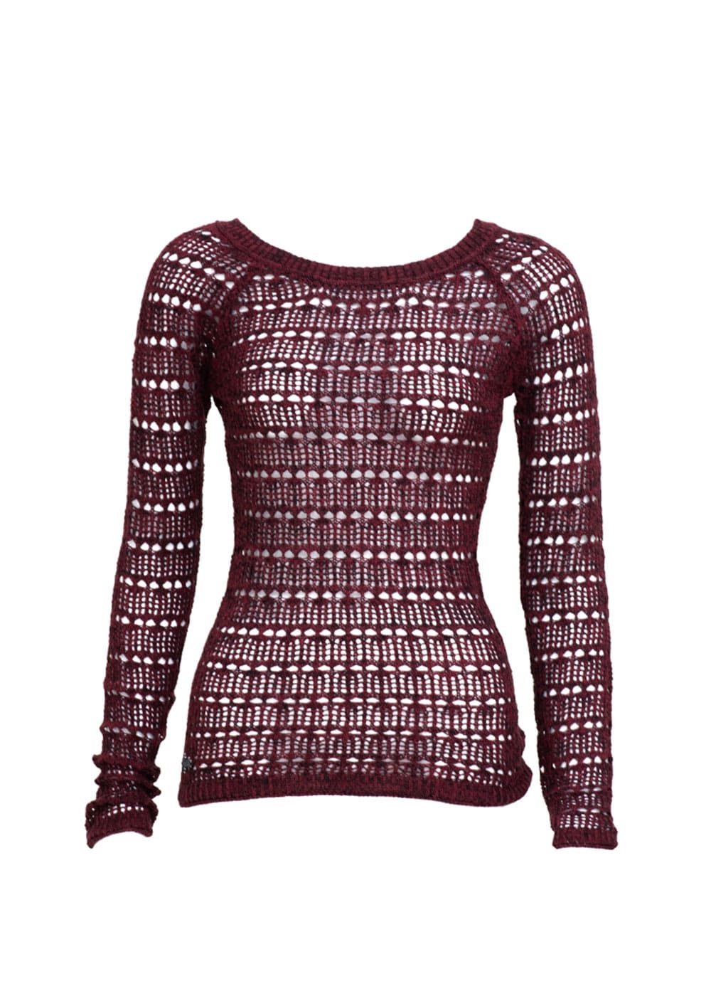 Niobe Sweater in Hemp & Cotton "Lace" Knit