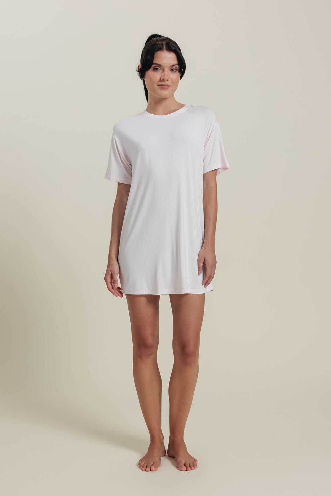 Bamboo Short Sleeve Tee Dress