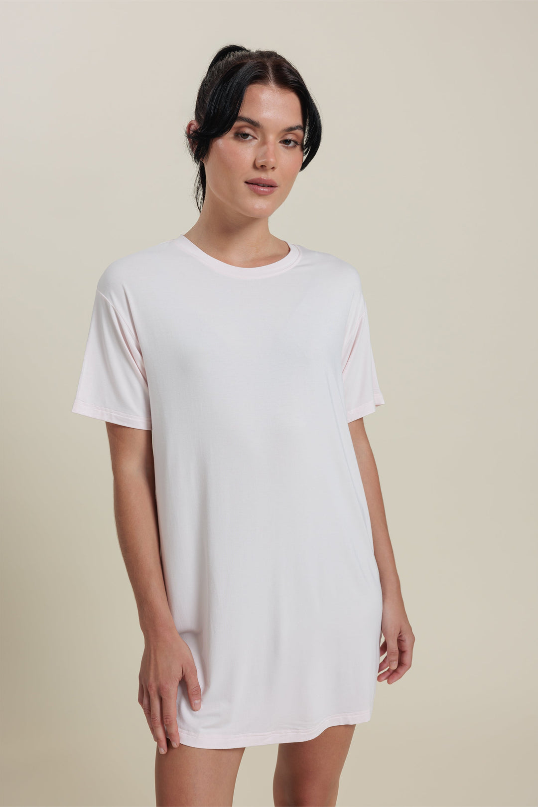 Bamboo Short Sleeve Tee Dress
