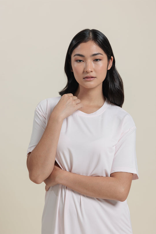 Bamboo Short Sleeve Tee Dress