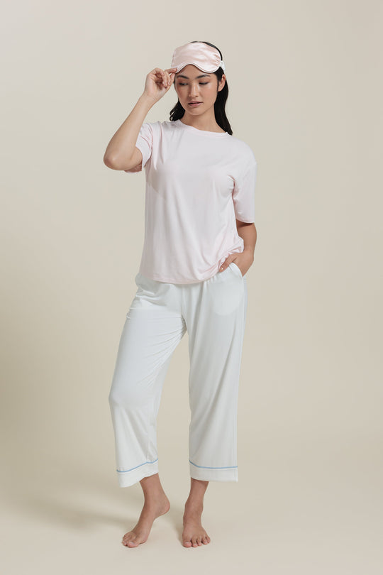 Sleepwear Set <br/>Bamboo T-Shirt & Pants Set