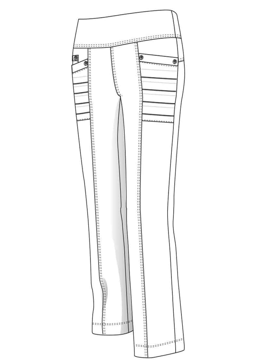 Radical Pants in DENIM Hemp & Tencel