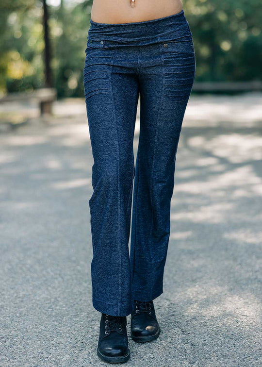 Radical Pants in DENIM Hemp & Tencel