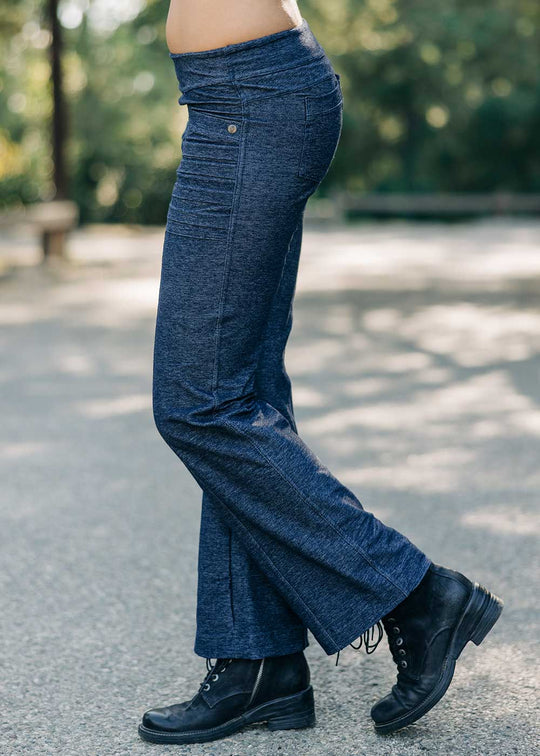 Radical Pants in DENIM Hemp & Tencel