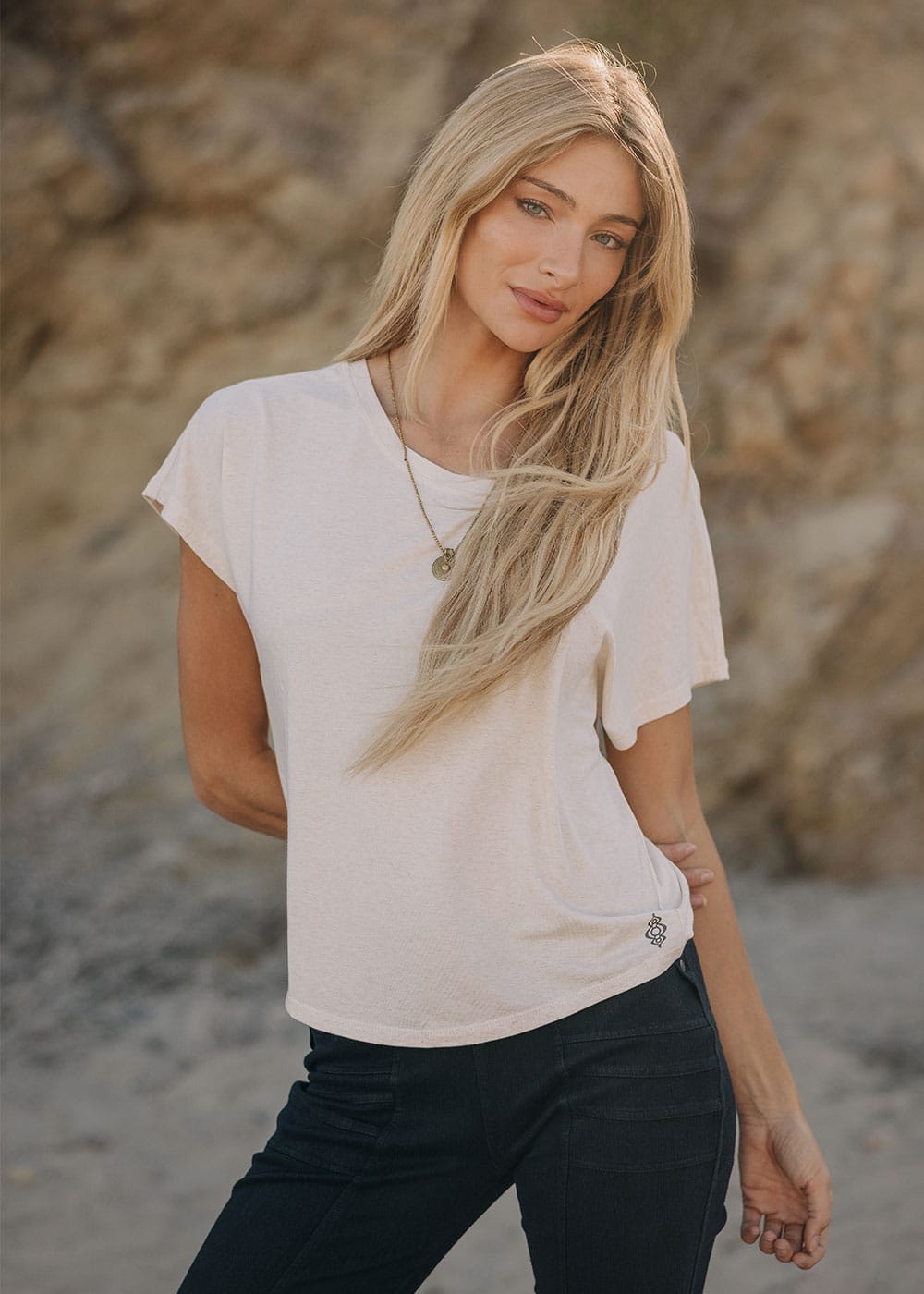 Sage Tee in Bamboo &amp; Organic Cotton