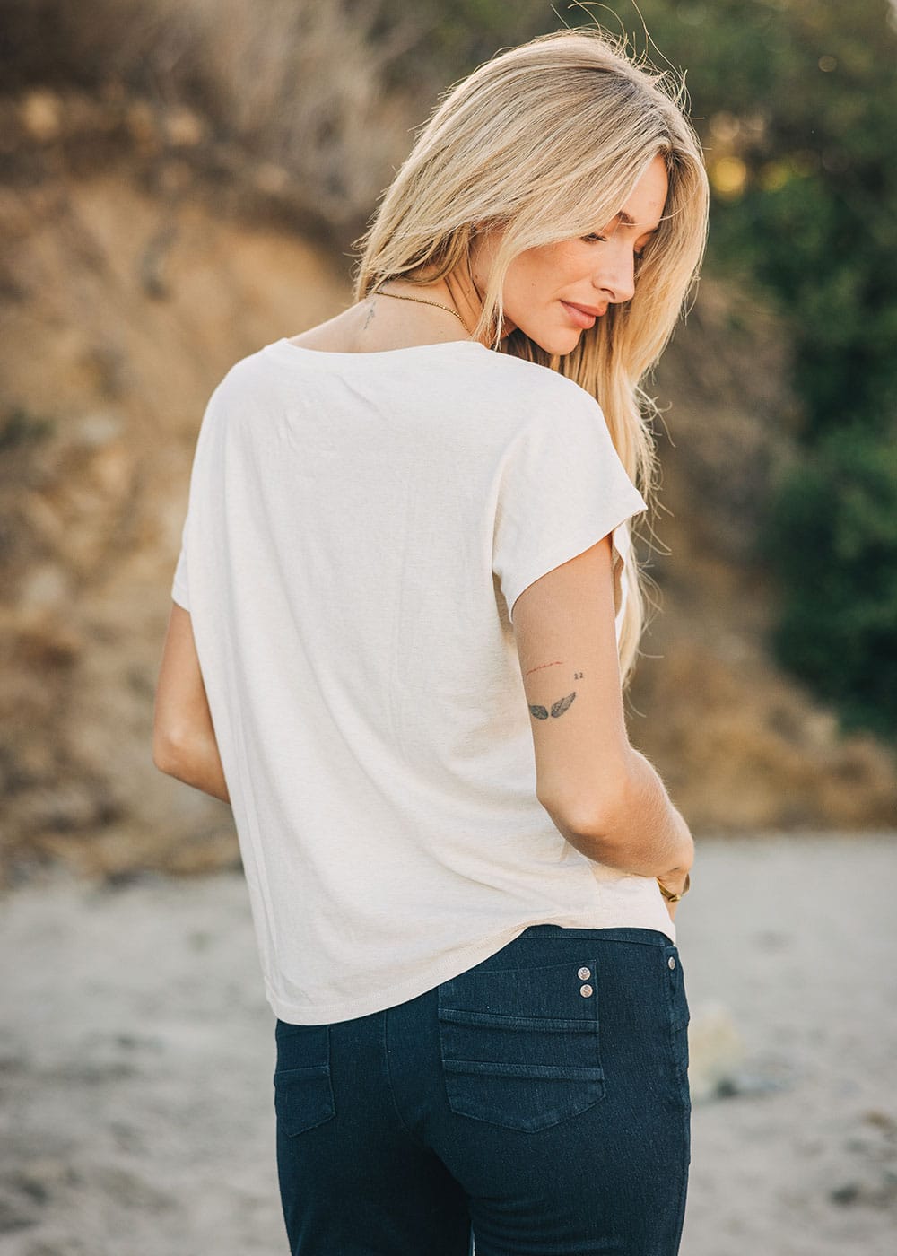 Sage Tee in Bamboo &amp; Organic Cotton