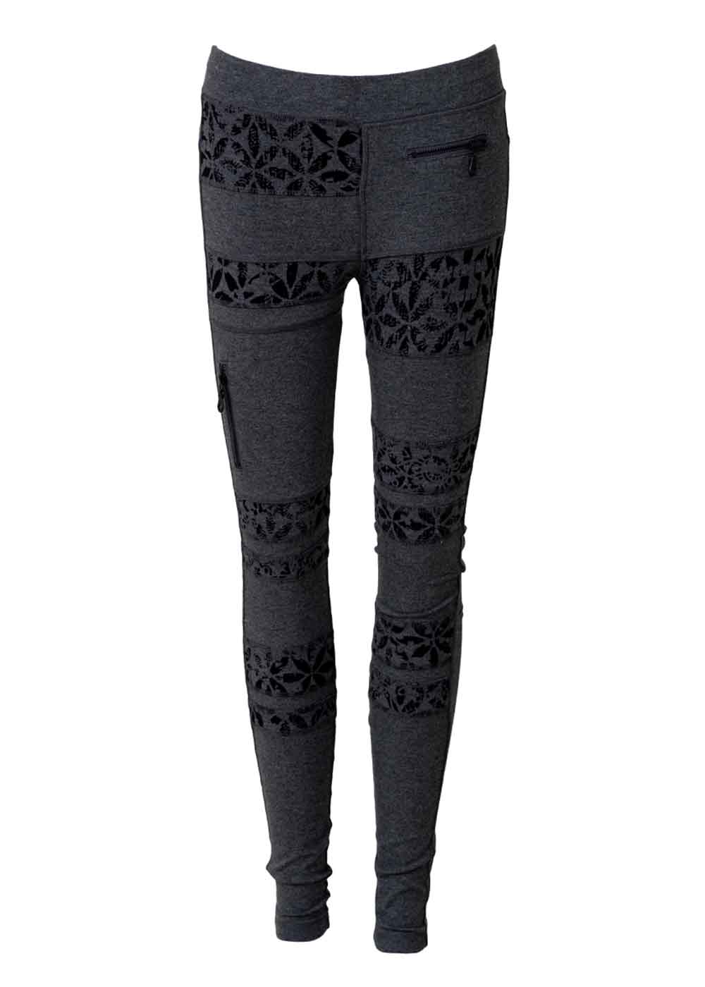 Sinner Leggings in Bamboo & Organic Cotton (BATIK) Print