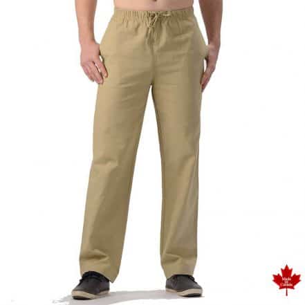 Pantalon de survêtement pour homme en chanvre et coton biologique