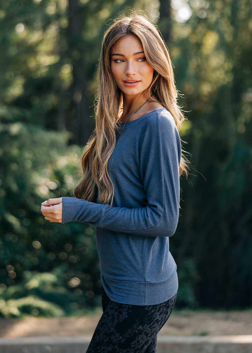 Tranquil Tee in Hemp & Tencel