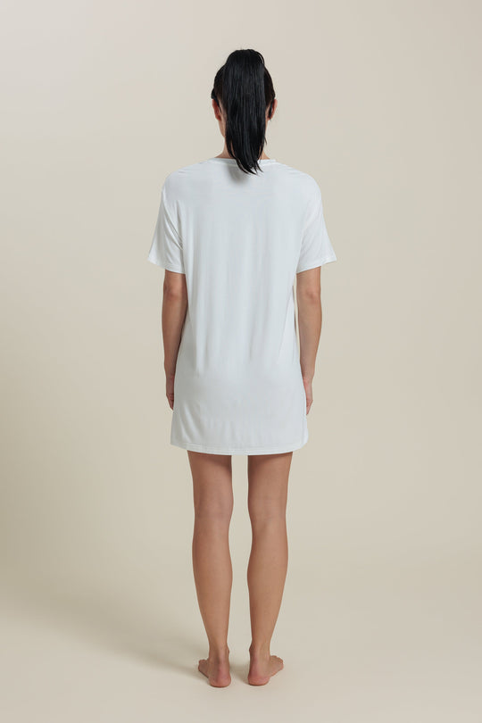 Bamboo Short Sleeve Tee Dress