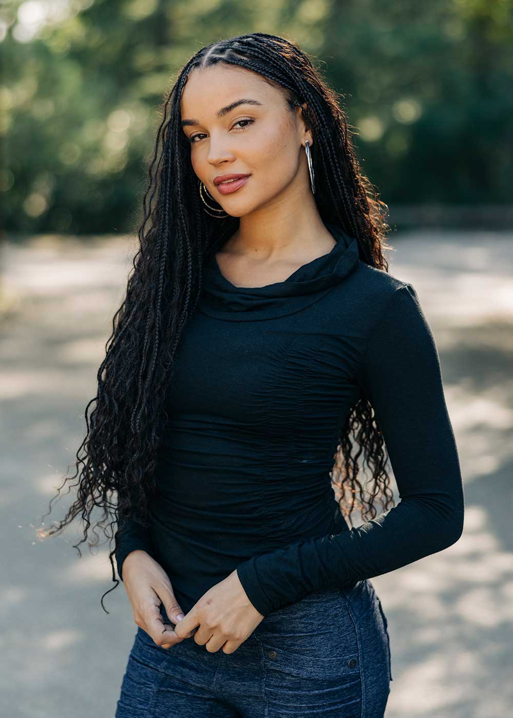 The Willow Tee in Bamboo & Organic Cotton