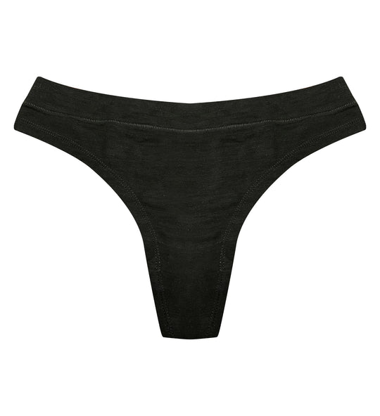 Women's Odour Blocking Merino Wool Underwear - Thong