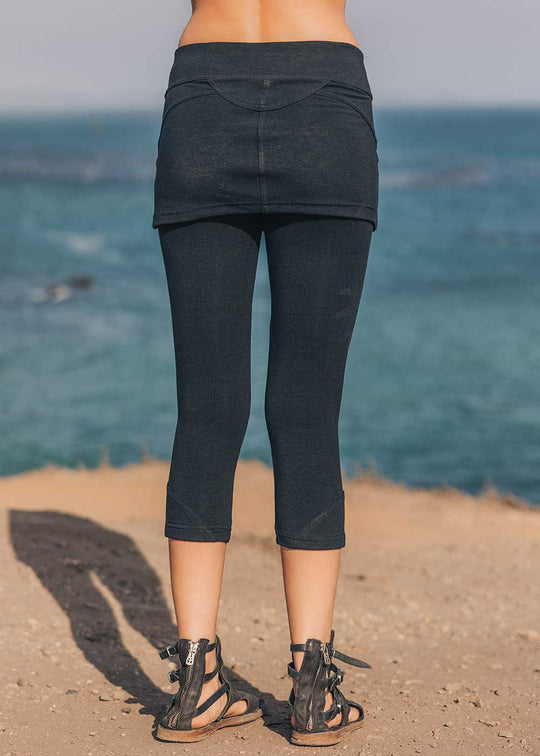 Zariah Capris in Hemp Lyocell