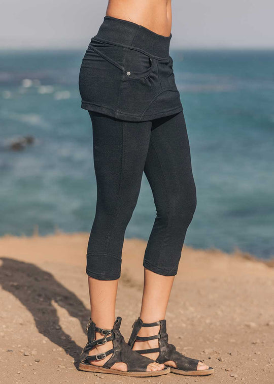 Zariah Capris in Hemp Lyocell