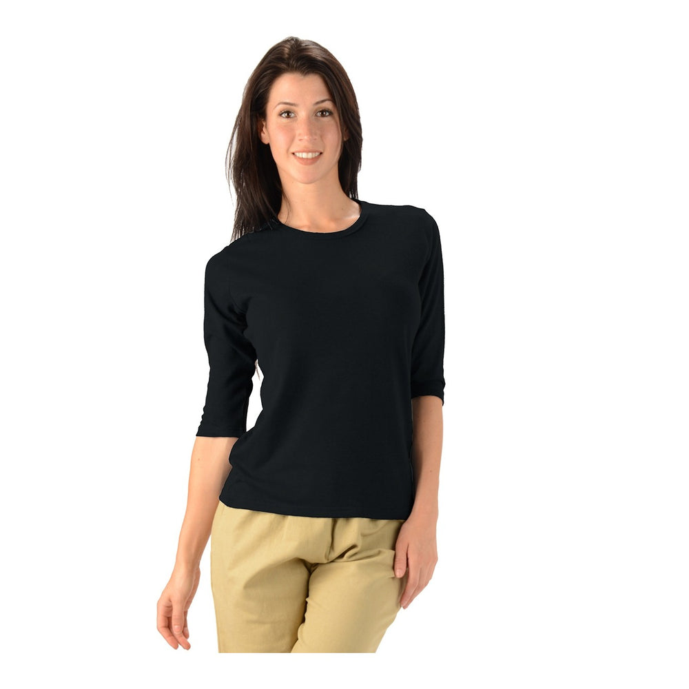 Women's Hemp/Organic Cotton 3/4 Sleeve Top