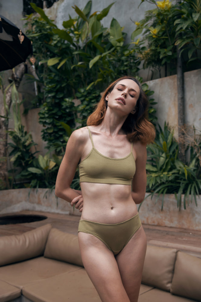 Sexy Lingerie Womens Classic bikini Underwear Panties Nightwear Organic  Bamboo