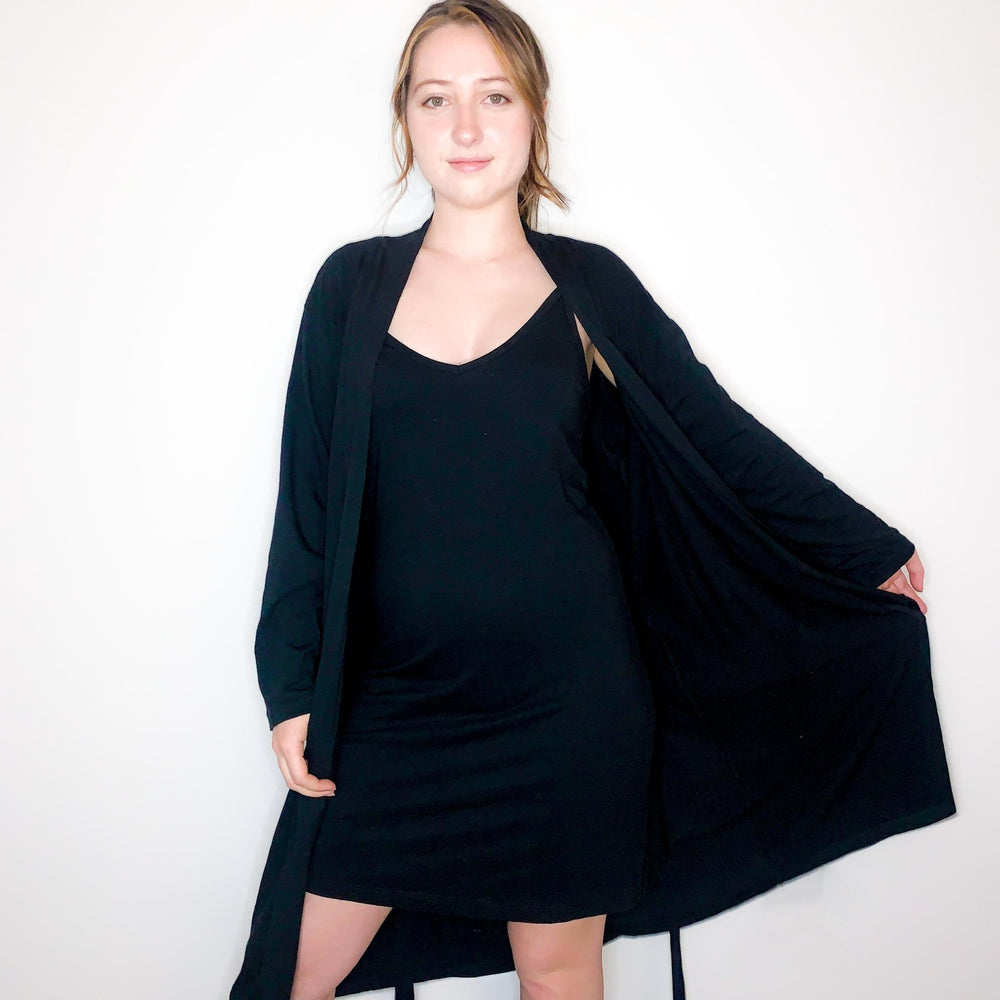 Bamboo and Organic Cotton Robe - Naturally Canada