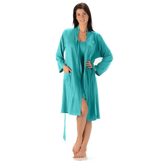 Currant Bamboo Robe Bamboo and Organic Cotton Robe – Naturally Canada