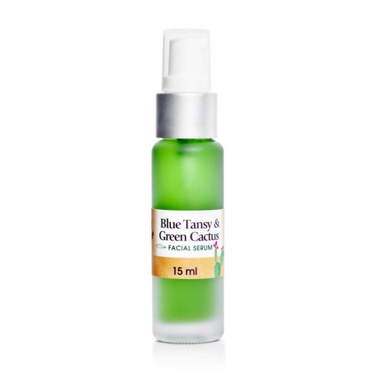 Blue Tansy & Green Cactus Facial Serum - Naturally Canada
