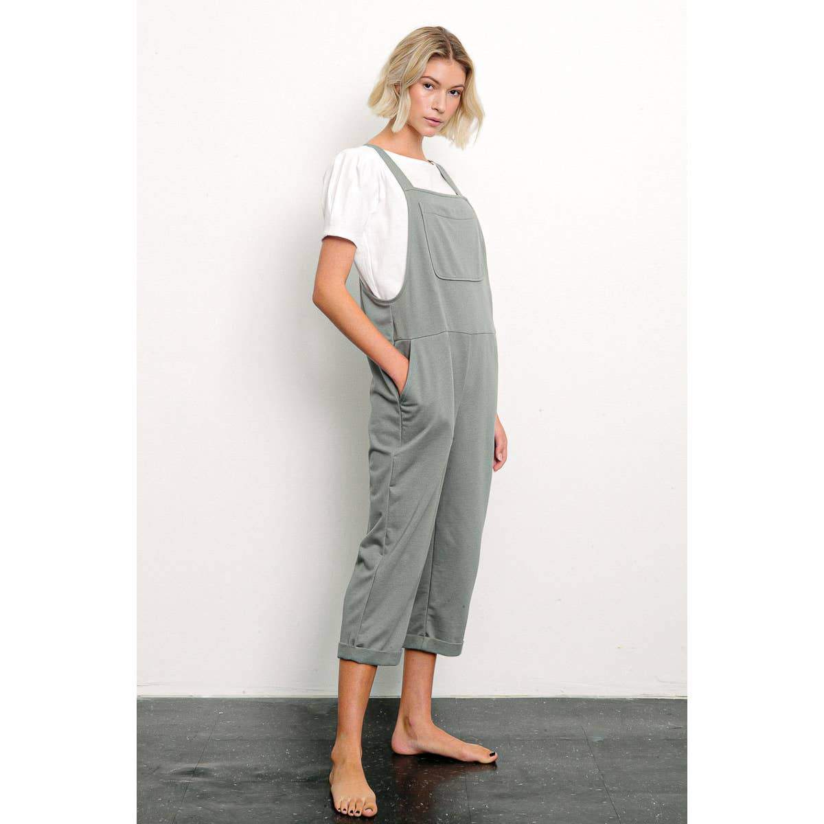 Brushed Organic Hemp Overall - relaxed fit - Naturally Canada