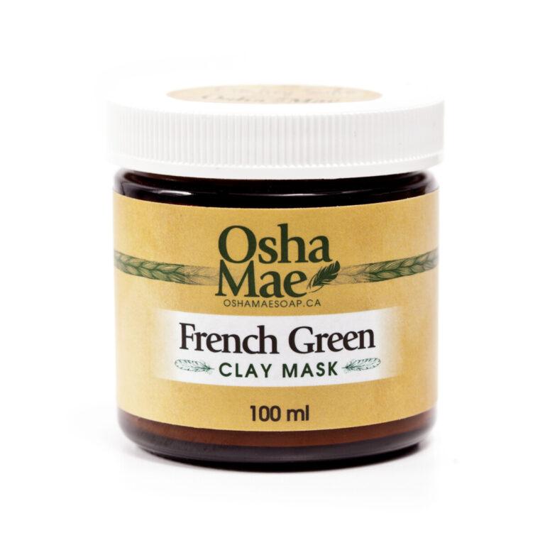 French Green Clay Mask - Naturally Canada