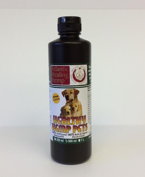 Healthy Hemp Pets - Hempseed Oil 500ml - Naturally Canada