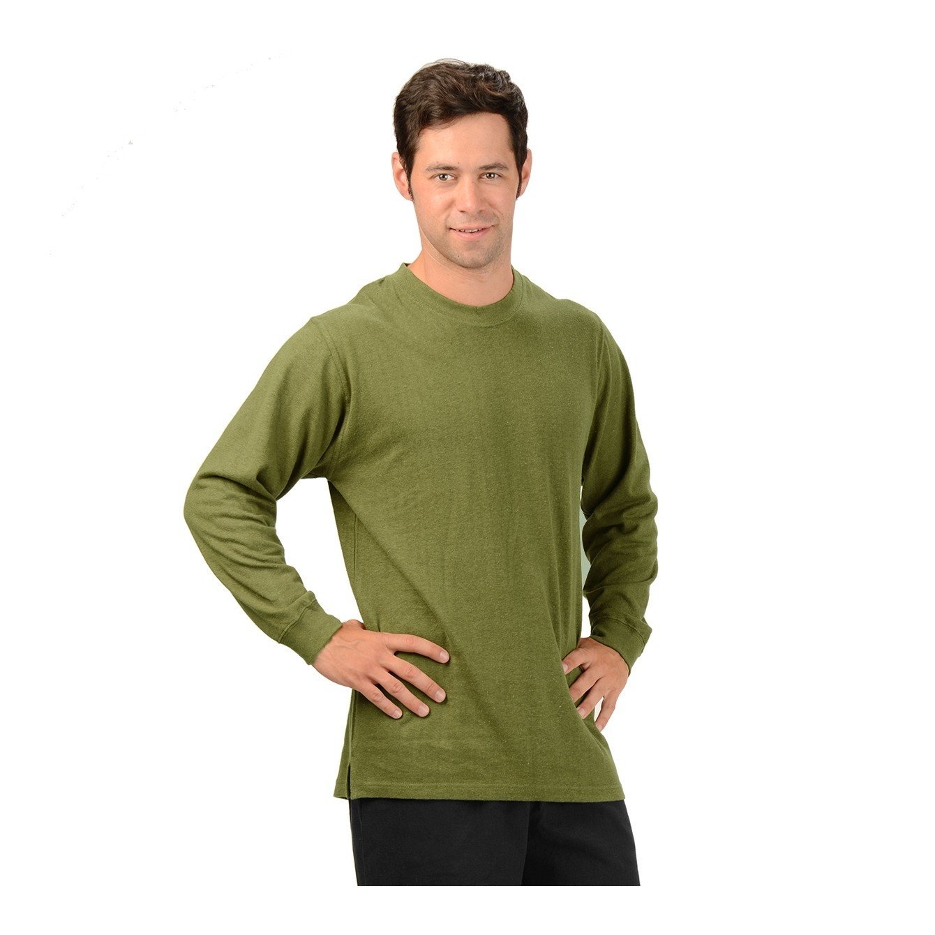Hemp Long Sleeve T-Shirt - Naturally Canada