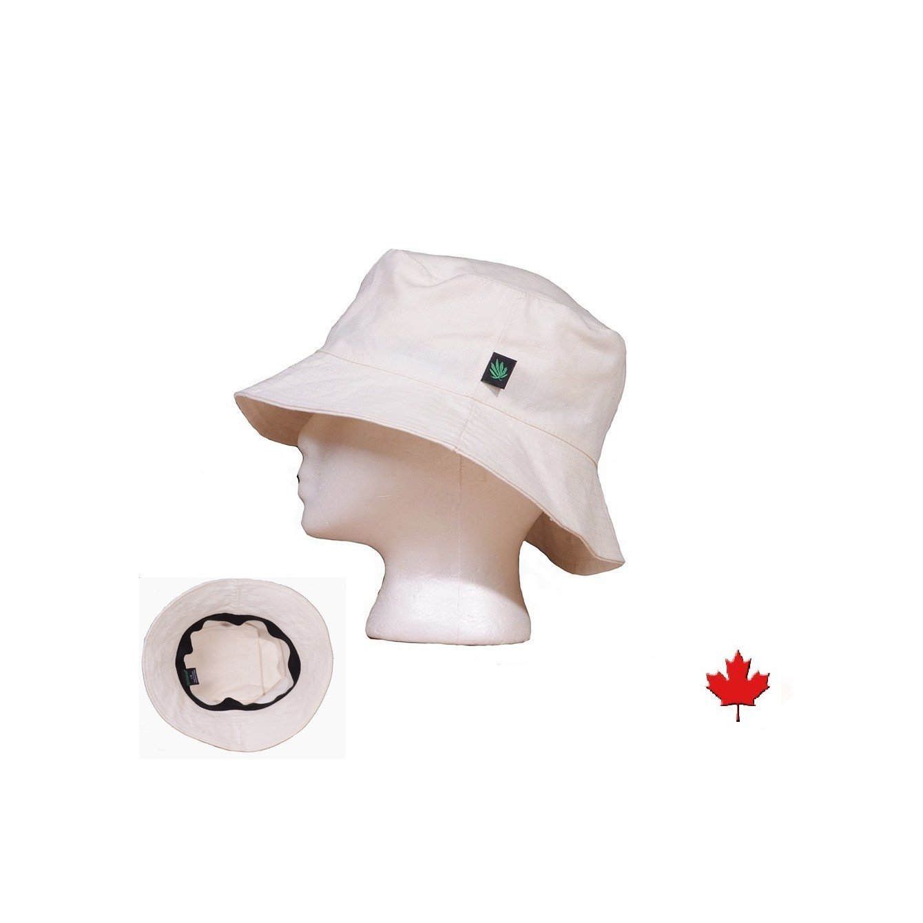 Hemp Sun/Stash Hat - Naturally Canada