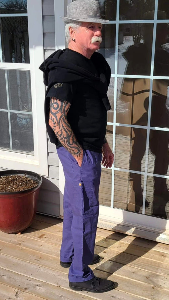 Men's Hemp Cargo Pants - Naturally Canada